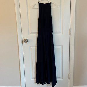 Aritzia Wilfred Effet Maxi Dress - Navy, XS
